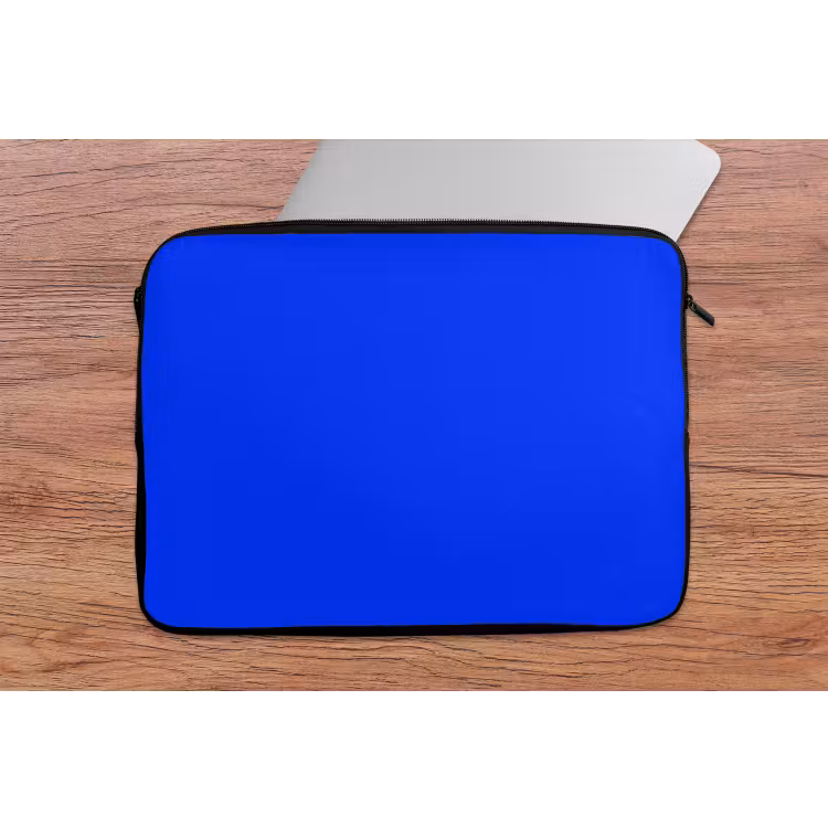 Electric - Blue - Blauw laptophoes neopreen klein 279 -tafel