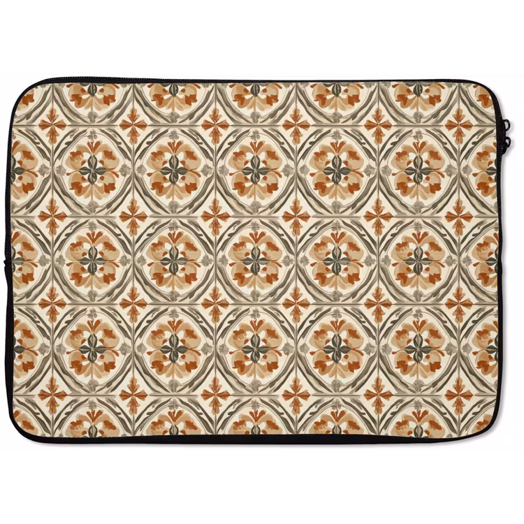 Elegant - Antiek - Kleurrijk laptophoes neopreen klein 279 -zkaufland3dotto