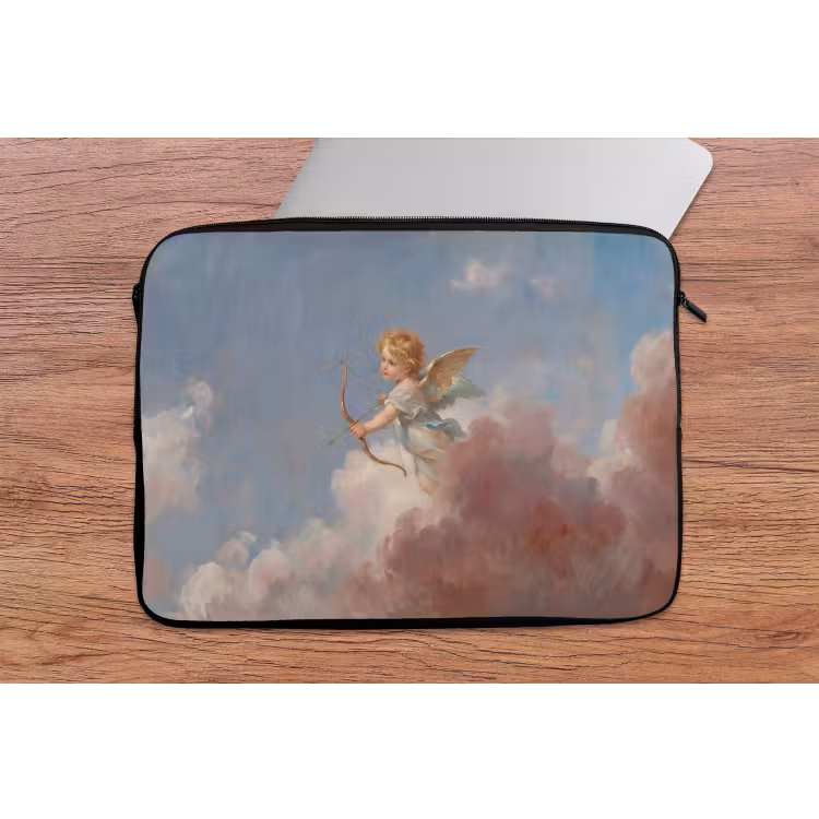 Engel - Pijl en boog - Mythologie - Klassiek laptophoes neopreen klein -tafel