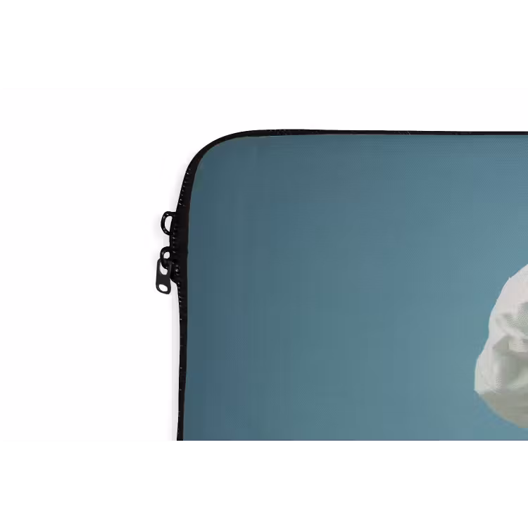 Eend - Koksmuts - Cute - Vogel laptophoes neopreen klein -detail