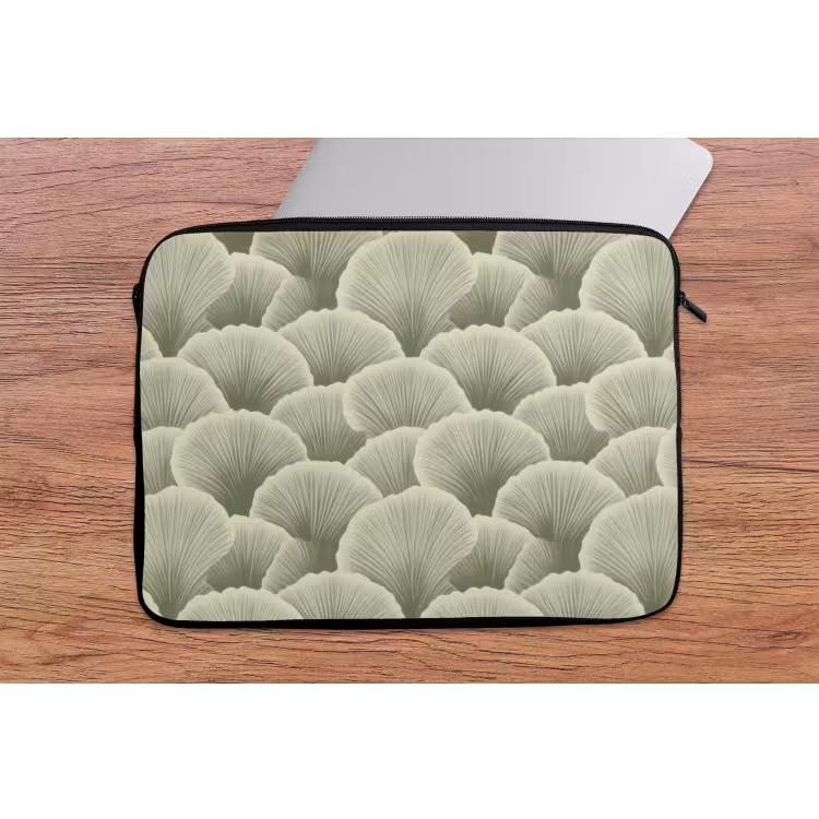 Waaier - Blad - Groen laptophoes neopreen klein 279 -tafel