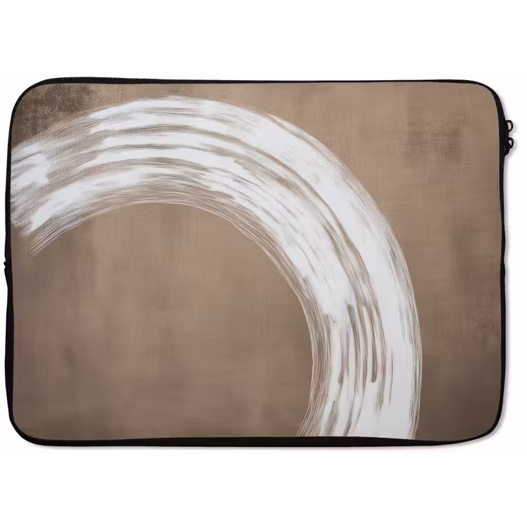 Verf - Bruin - Japandi laptophoes neopreen klein -zkaufland3dotto