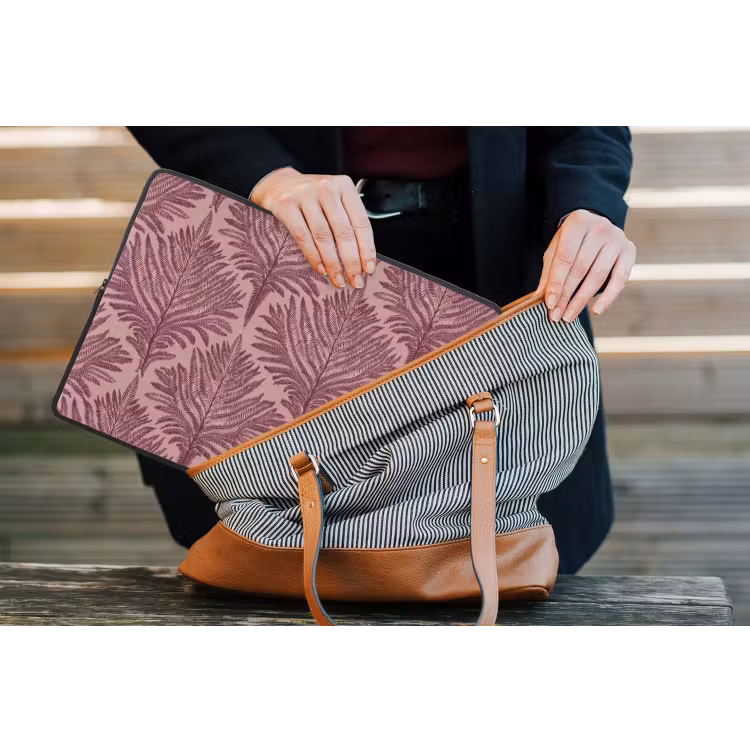 Varen - Patroon - Paars laptophoes neopreen klein 279 -tas