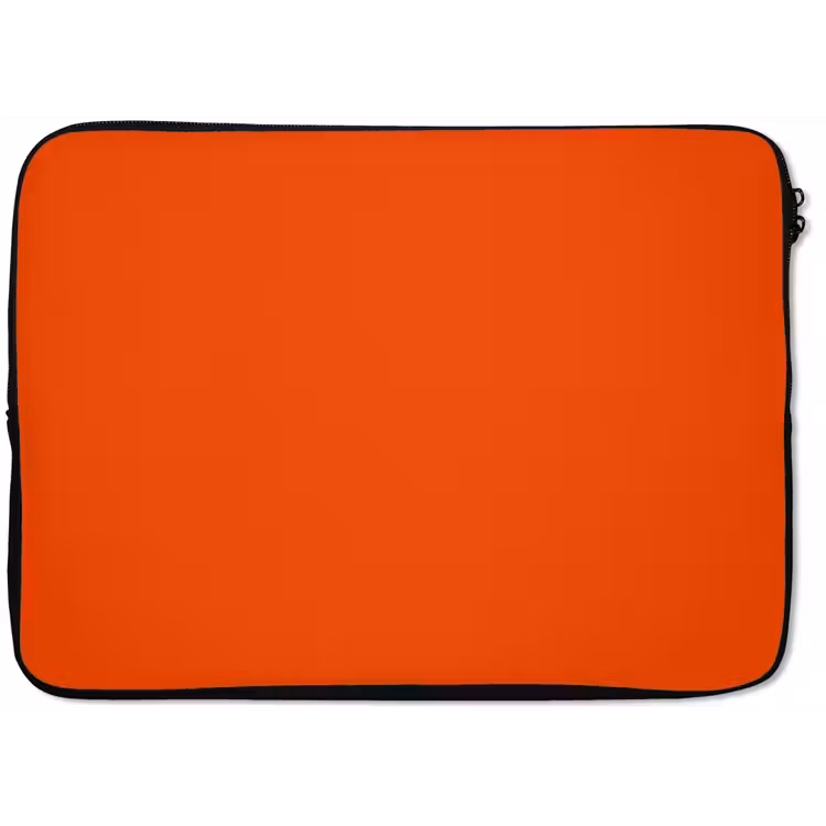 Fiery  - Tangerine - Oranje laptophoes neopreen klein 279 -zkaufland3dotto