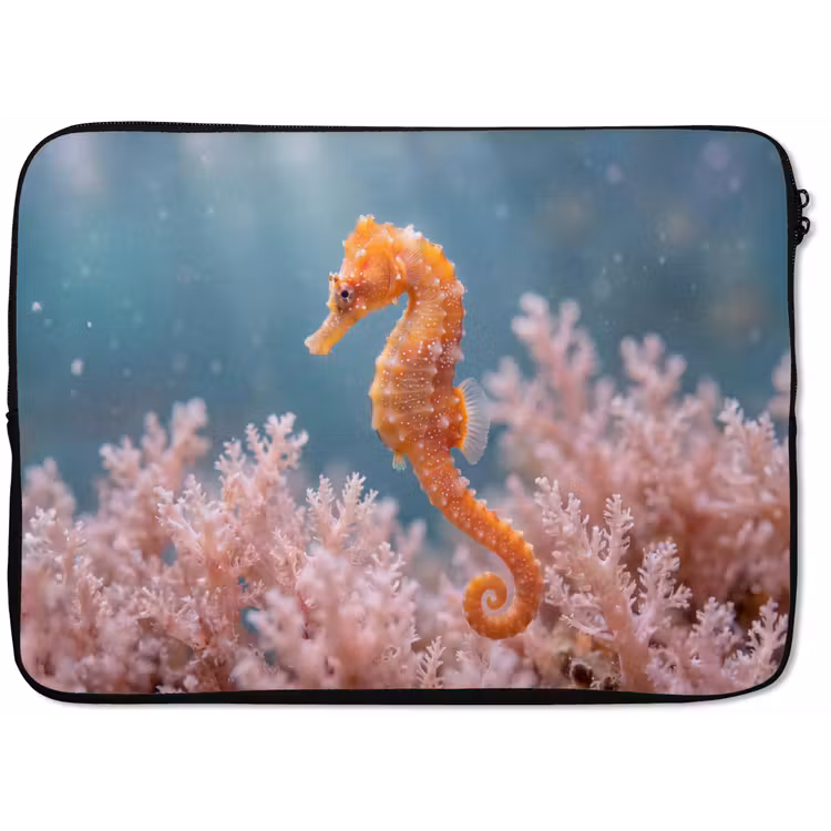 Vis - Koraal - Oceaan - Macro - Oranje laptophoes neopreen klein -zkaufland3dotto