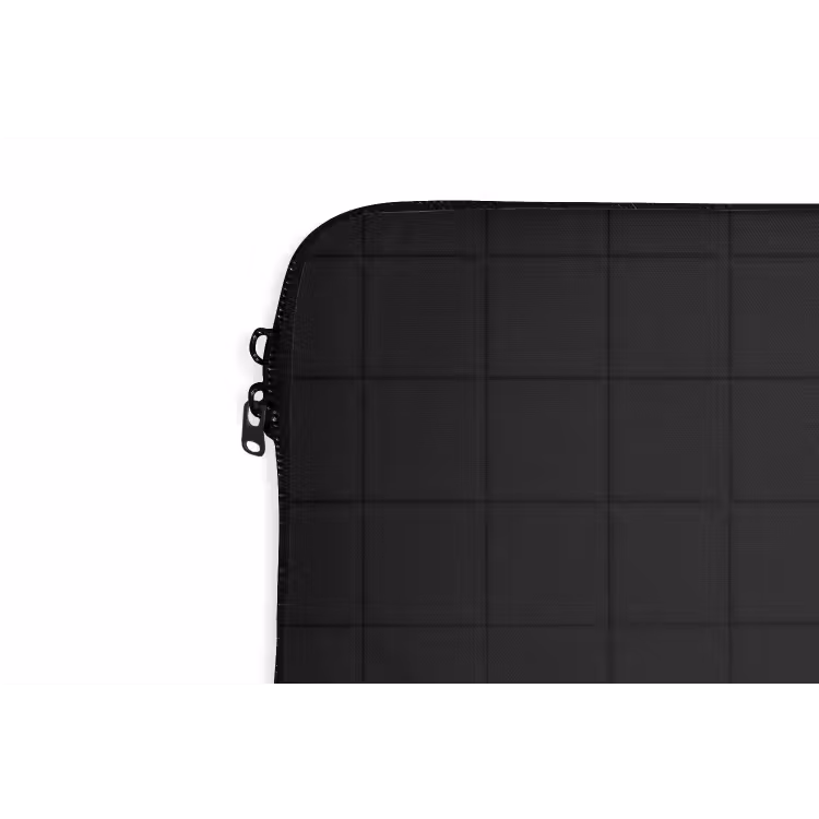 Tegels - Patroon - Mat - Zwart laptophoes neopreen klein 279 -detail