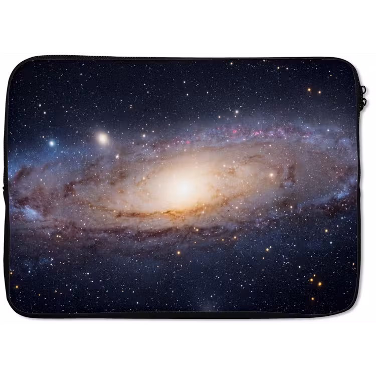 Laptop hülle - Galaxie – Weltraum – Kosmos - Sterrenstelsel - Ruimte - Kosmos laptophoes neopreen klein