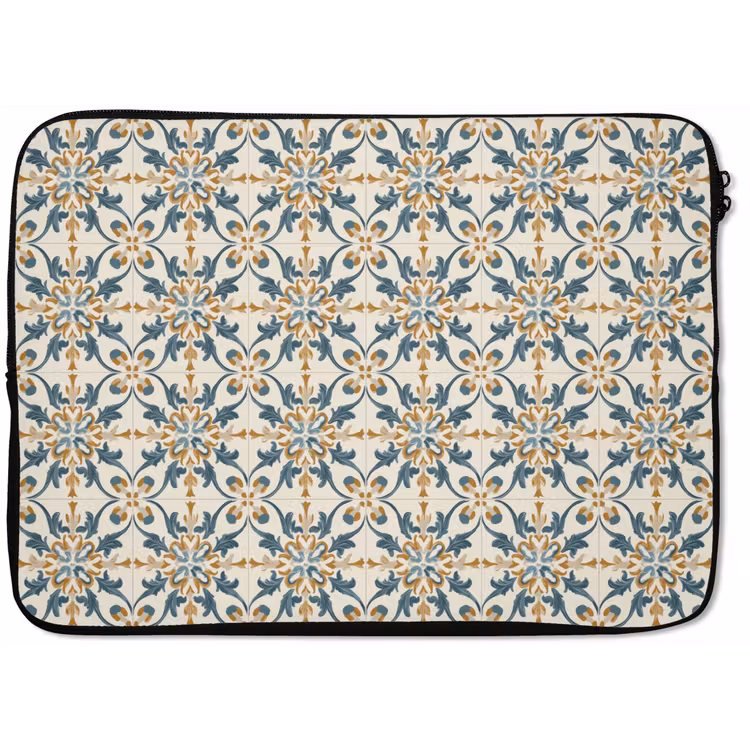 Patroon - Klassiek - Kleurrijk laptophoes neopreen klein 279 -zkaufland3dotto