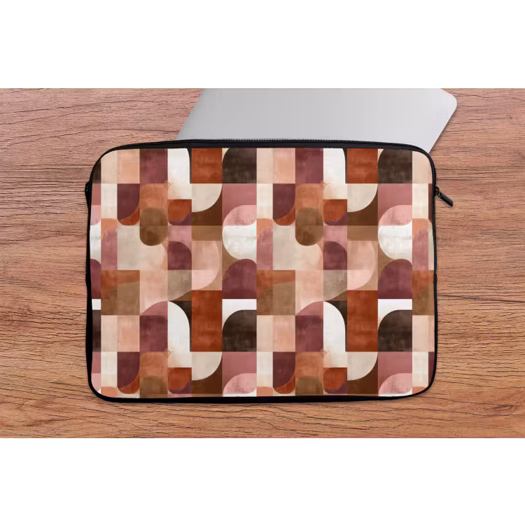 Geometrie - Modern - Retro laptophoes neopreen klein 279 -tafel