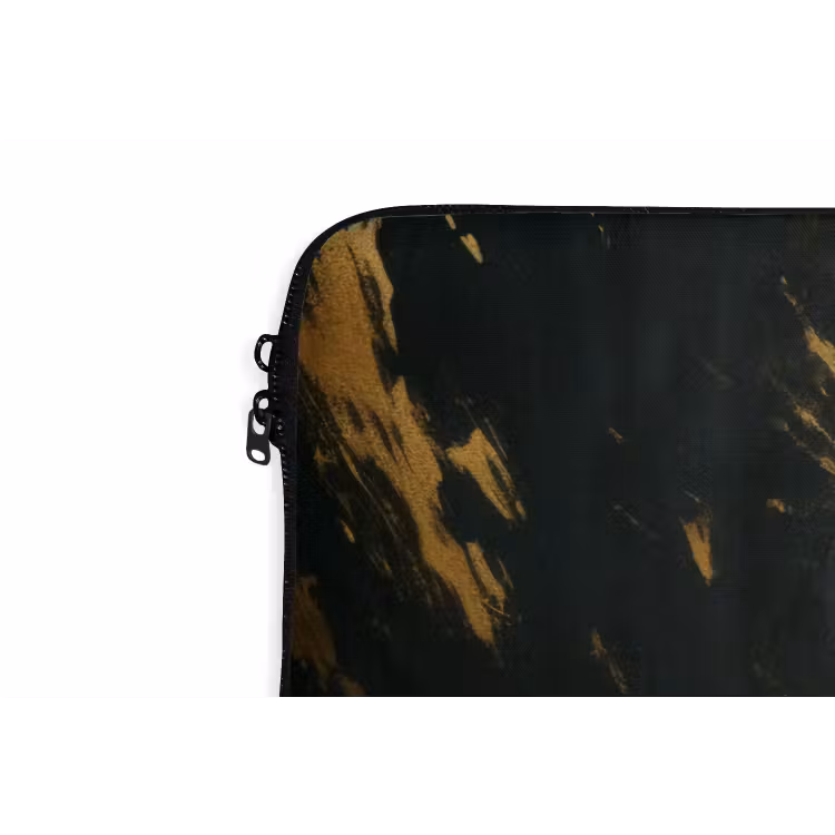 Gezicht - Vrouw - Verfspatten - Abstract laptophoes neopreen klein -detail