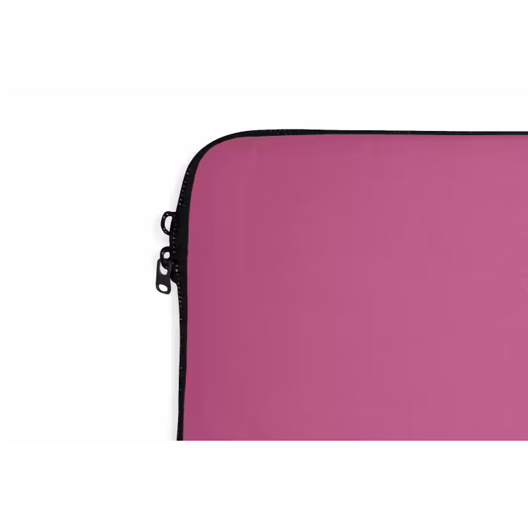 Girl power - Hart - Roze - Rood laptophoes neopreen klein -detail