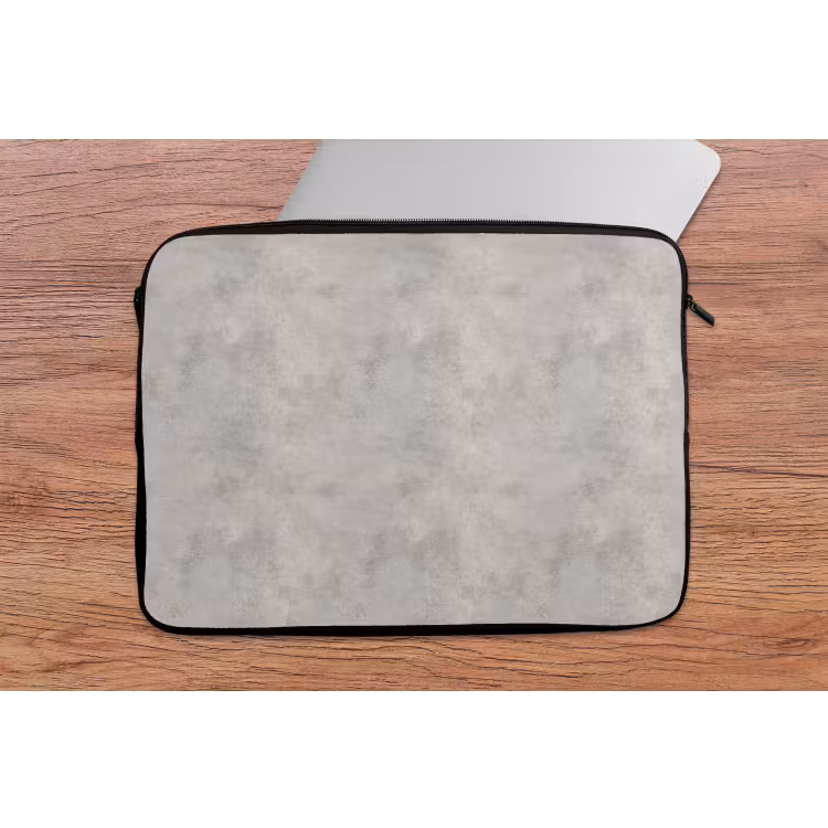 Grijs - Beton - Industrieel laptophoes neopreen klein 279 -tafel