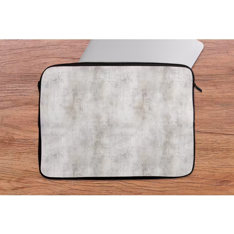 Grijs - Beton - Verweerd laptophoes neopreen klein 279 -tafel