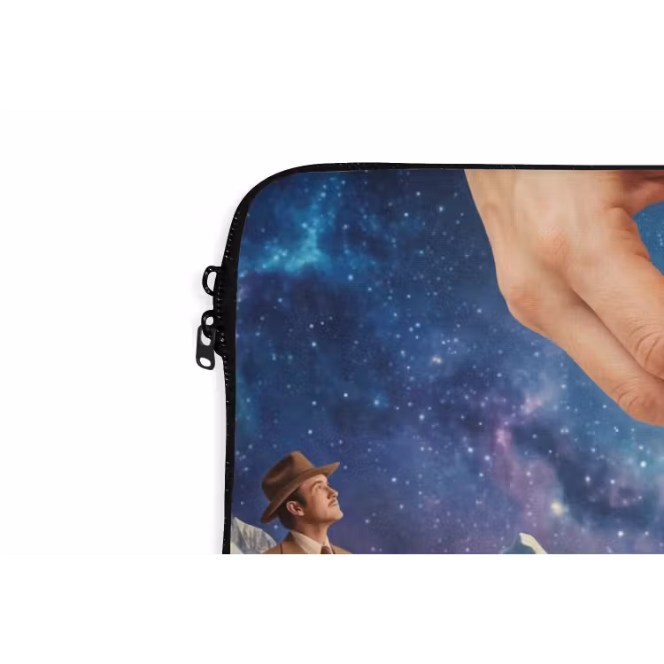 Laptop hülle - Hände – Ei – Surrealismus - Handen - Ei - Surrealisme laptophoes neopreen klein