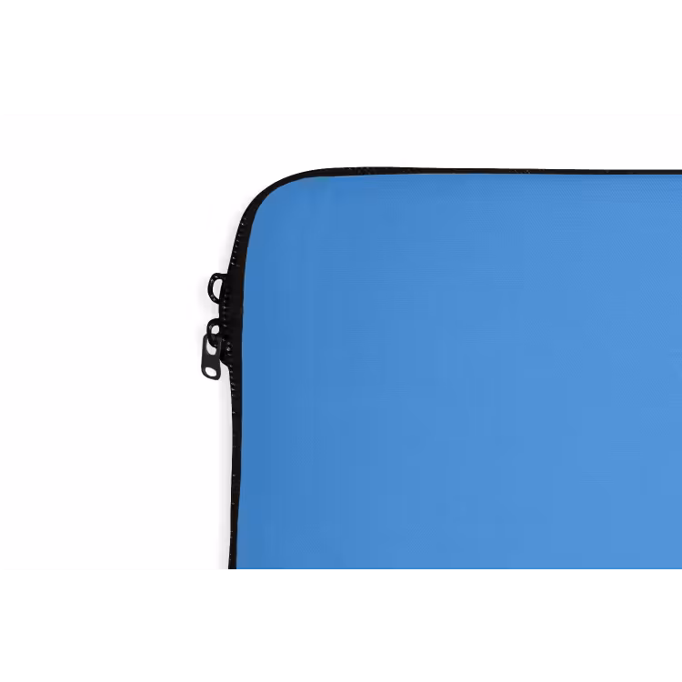 Bright - Azure - Blauw laptophoes neopreen klein 279 -detail