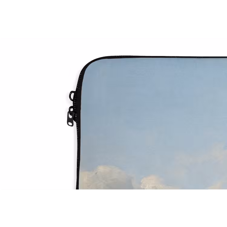 Lucht - Wolken - Natuur - Klassiek - Blauw laptophoes neopreen klein -detail