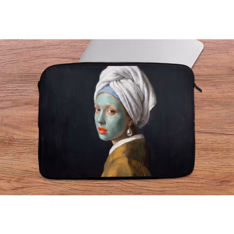 Iconisch - Modern - Kleurrijk laptophoes neopreen klein -tafel