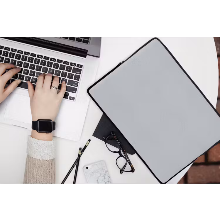 Interieur - Grijs - Licht laptophoes neopreen klein 279 -bureau