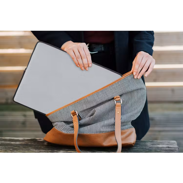 Interieur - Grijs - Licht laptophoes neopreen klein 279 -tas