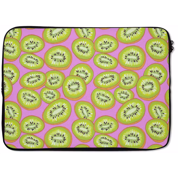 Kiwi - Speels - Groen laptophoes neopreen klein 279 -zkaufland3dotto