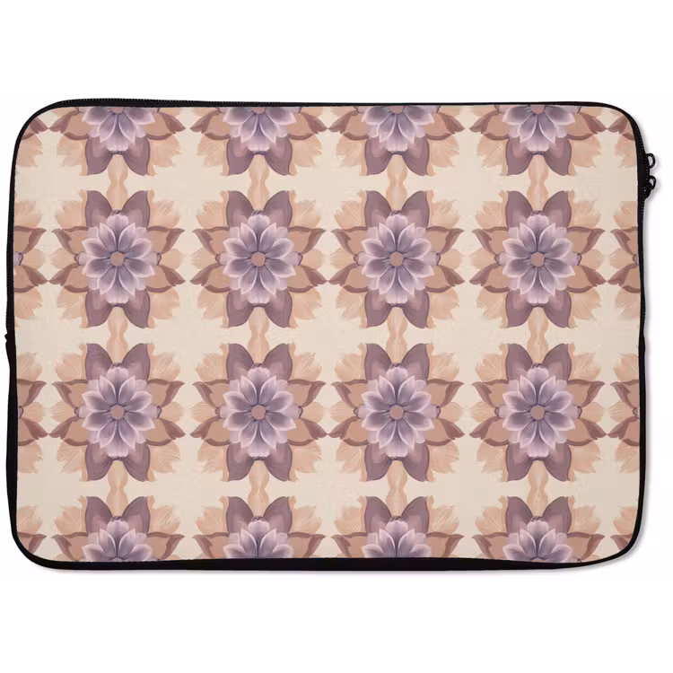 Klassiek - Patroon - Paars laptophoes neopreen klein 279 -zkaufland3dotto