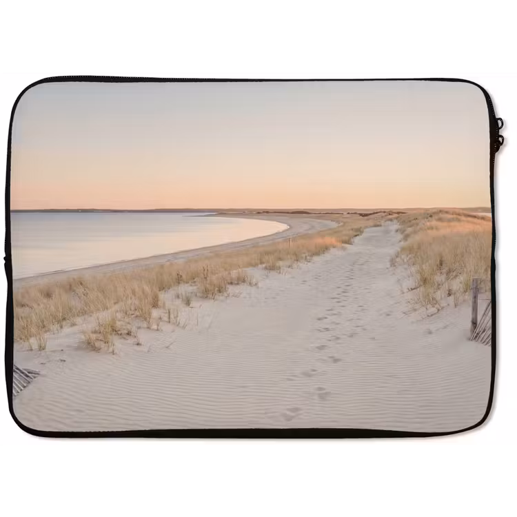 Kustlijn - Horizon - Hek laptophoes neopreen klein -zkaufland3dotto
