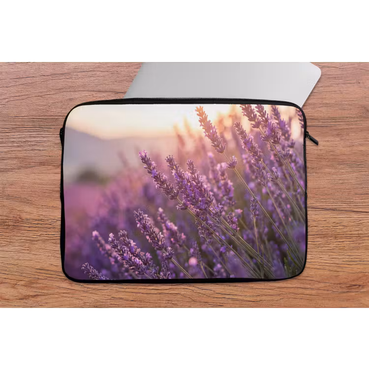 Lavendel - Paars - Zonlicht laptophoes neopreen klein -tafel
