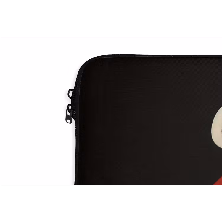 Lip - Rood - Quote laptophoes neopreen klein -detail