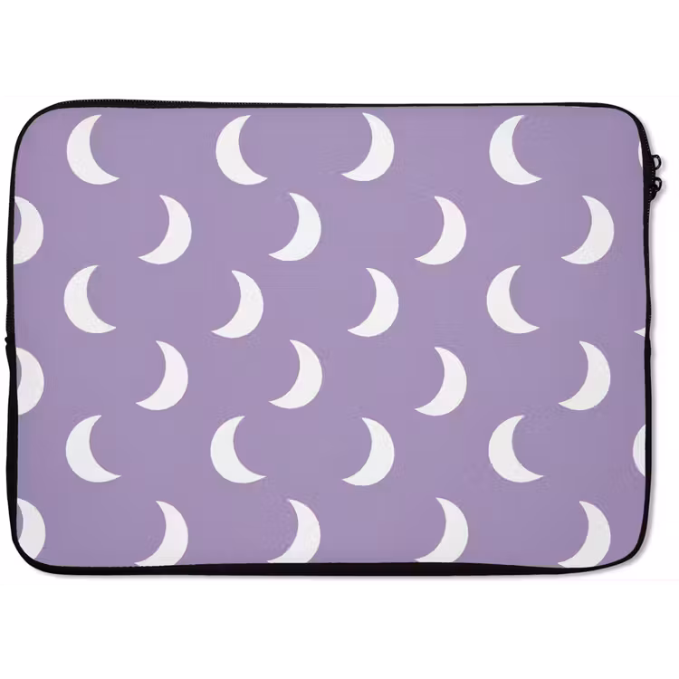 Manen - Patroon - Paars laptophoes neopreen klein 279 -zkaufland3dotto