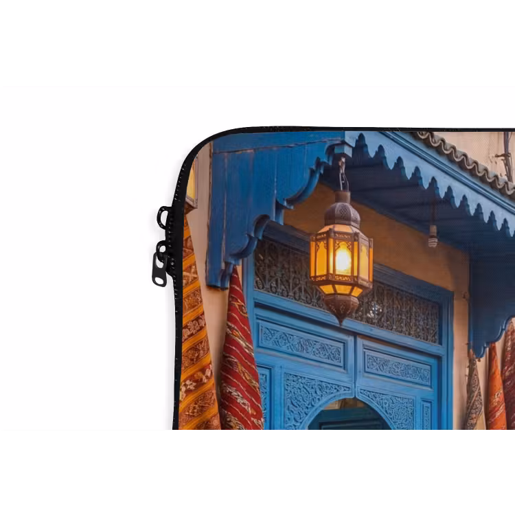 Laptop hülle - Markt – Orientalisch – Farbenfroh - Markt - Oosters - Kleurrijk laptophoes neopreen klein