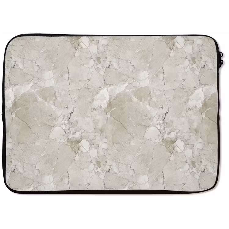 Marmer - Grijs - Aders laptophoes neopreen klein 279 -zkaufland3dotto