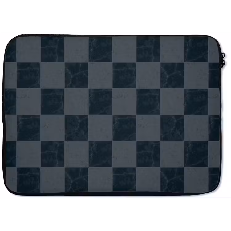 Marmer - Patroon - Antraciet laptophoes neopreen klein 279 -zkaufland3dotto