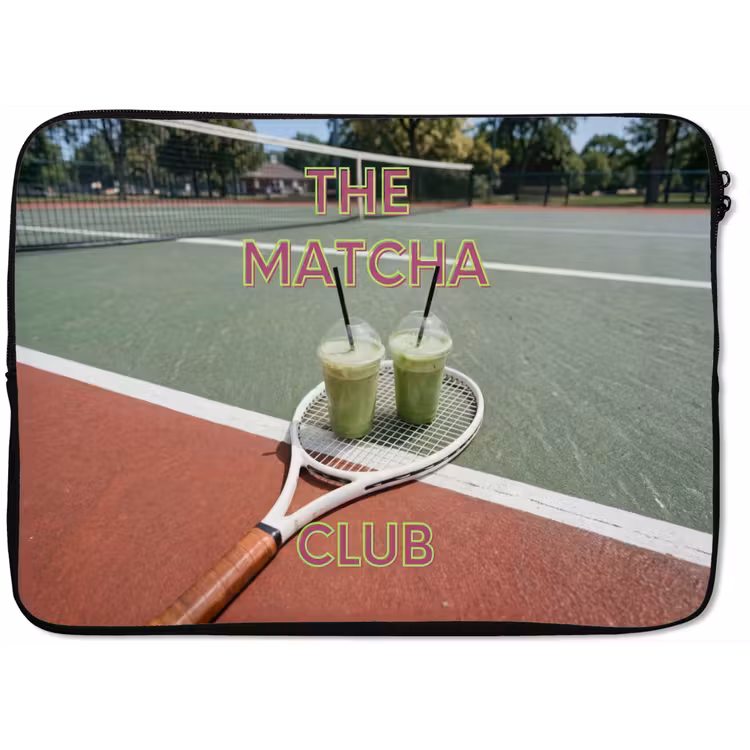 Matcha Club - Tennis - Matcha laptophoes neopreen klein -zkaufland3dotto