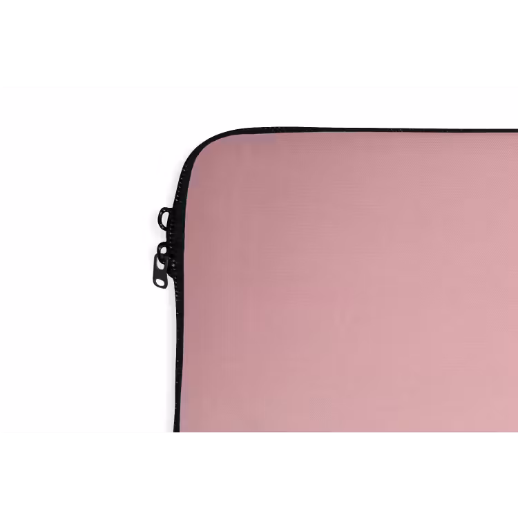Matroos - Eend - Roze laptophoes neopreen klein -detail