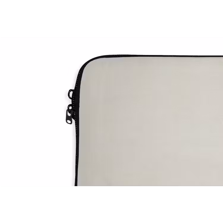 Minimalistisch - Cirkels - Roze laptophoes neopreen klein -detail