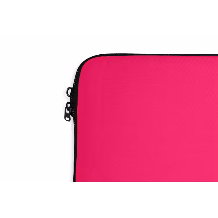 Minimalistisch - Roze - Dream big - Grafisch laptophoes neopreen klein -detail
