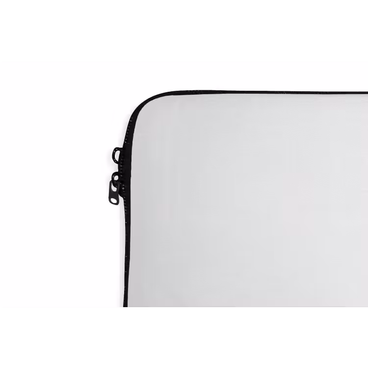 Minimalistisch - Stelen - Wit laptophoes neopreen klein -detail