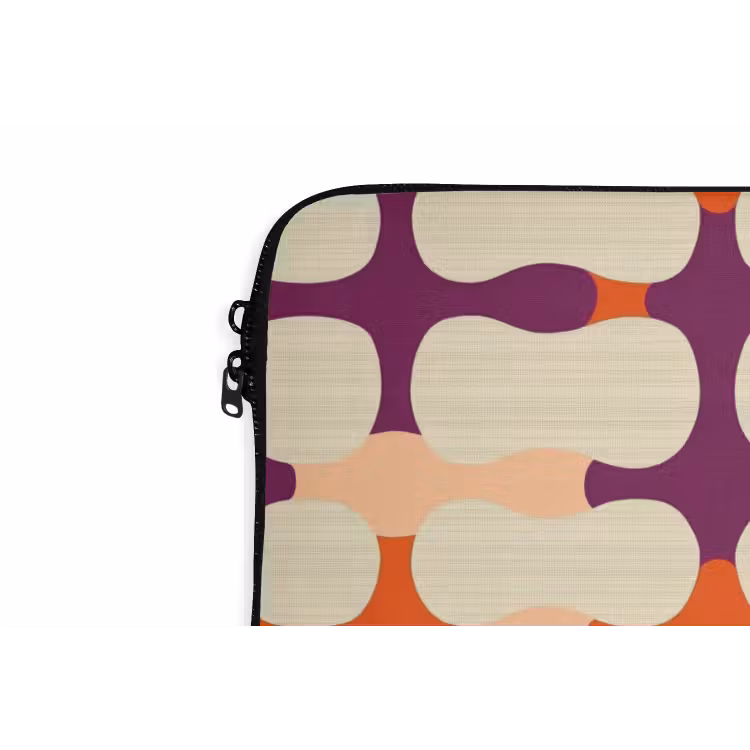 Modern - Patroon - Kleurrijk laptophoes neopreen klein 279 -detail