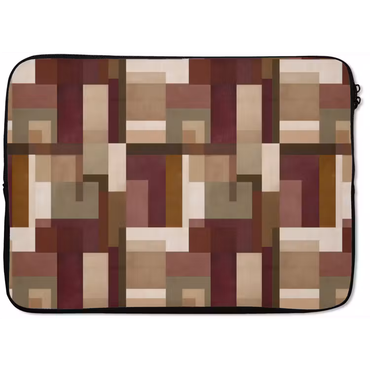 Modern - Geometrie - Kleurrijk laptophoes neopreen klein 279 -zkaufland3dotto