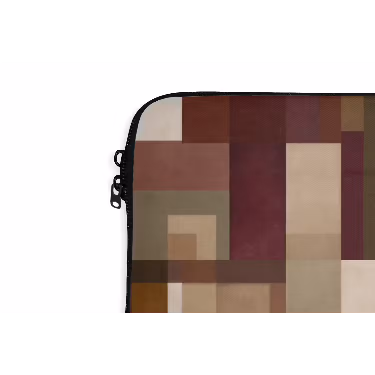 Modern - Geometrie - Kleurrijk laptophoes neopreen klein 279 -detail