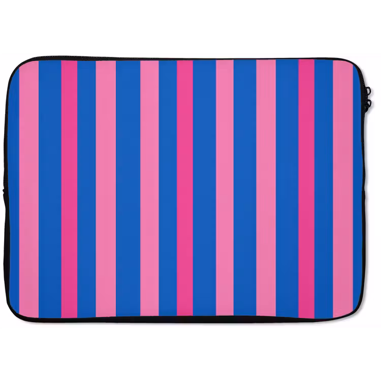 Modern - Optisch - Roze laptophoes neopreen klein 279 -zkaufland3dotto