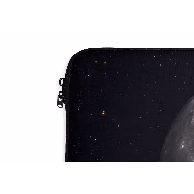 Laptop hülle - Mond – Sterne – Weltraum - Maan - Sterren - Ruimte laptophoes neopreen klein