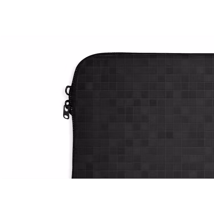 Mozaïek - Patroon - Antraciet - Zwart laptophoes neopreen klein 279 -detail