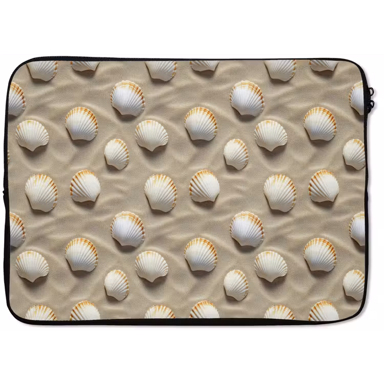 Schelpen - Zand - Maritiem laptophoes neopreen klein 279 -zkaufland3dotto