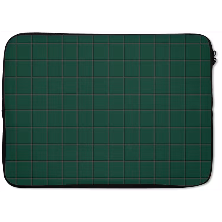 Patroon - Tegels - Dennen - Groen laptophoes neopreen klein 279 -zkaufland3dotto