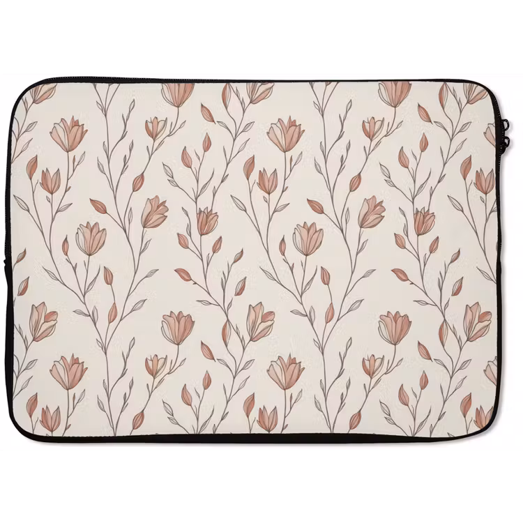 Patroon - Klassiek - Roze laptophoes neopreen klein 279 -zkaufland3dotto