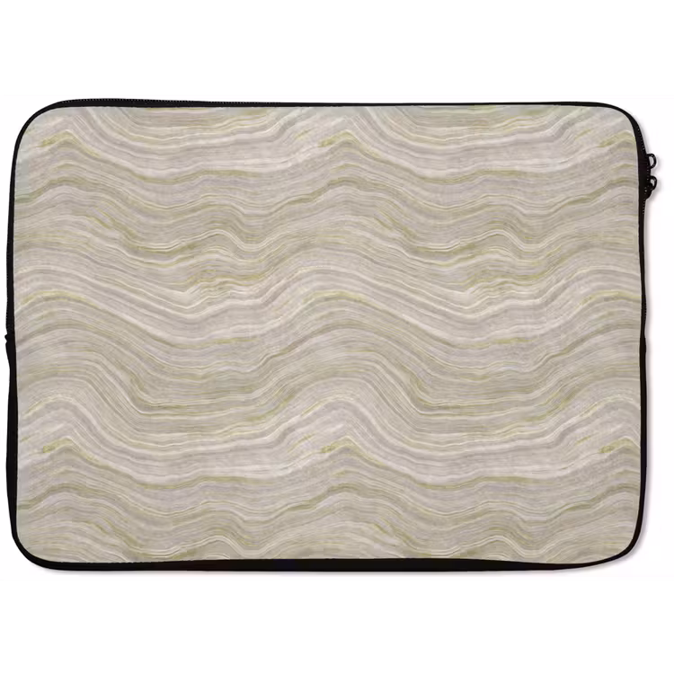 Patroon - Sereen - Groen laptophoes neopreen klein 279 -zkaufland3dotto
