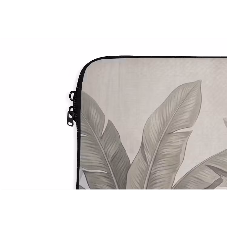 Natuur - Jungle - Ringstaartmaki - Bruin laptophoes neopreen klein -detail