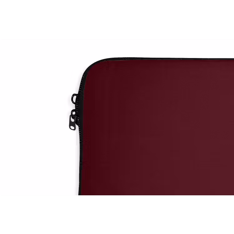 Nice - Bordeaux - Roze laptophoes neopreen klein -detail