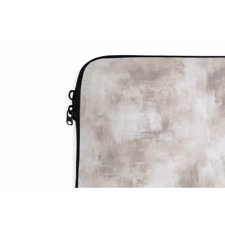 Organisch - Patroon - Gemêleerd laptophoes neopreen klein 279 -detail